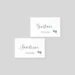 Seeded wedding place card - Divine Idylle-2