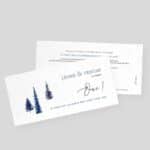 Wedding invitations to plant - Winter - presentation 1