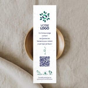 Seeded goodies bookmarks single-sided