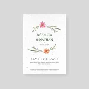 Save-the-Date seeded - "Printemps" (Spring)